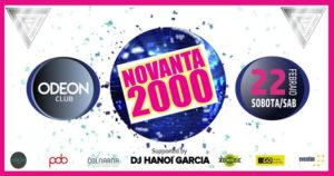 ★Novanta2000★After party Odeon★Free Entry★22.02.20★