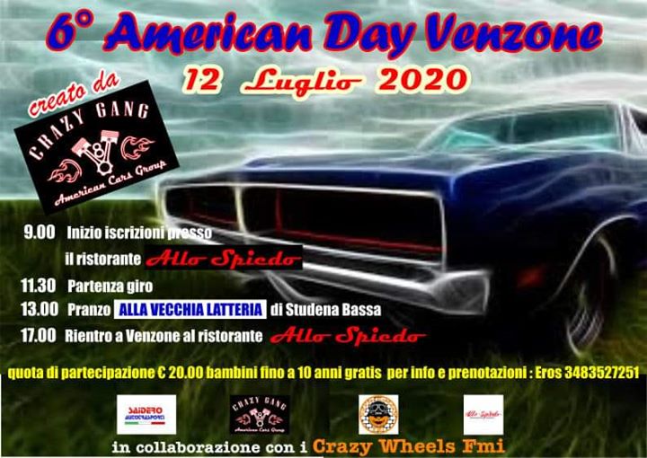6° AMERICAN DAY VENZONE - EventiFVG.it