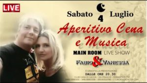 4 Luglio – Cena e Musica con Fabio & Vanessa
