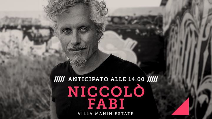 Niccolò Fabi in concerto a Villa Manin - 11 luglio - EventiFVG.it
