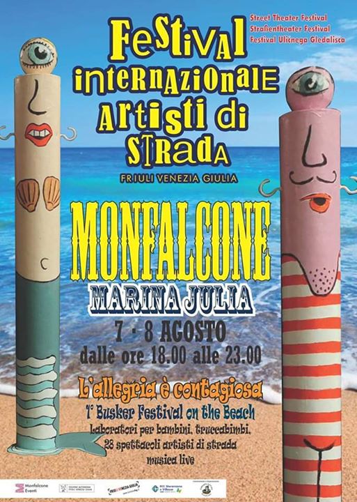 Festival Internazionale degli Artisti di Strada FVG - Monfalcone (Marina Julia) 2020 - EventiFVG.it