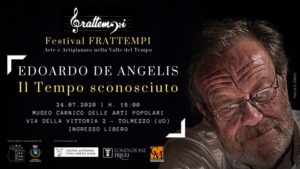Edoardo De Angelis in “Il tempo sconosciuto” – Tolmezzo (UD)