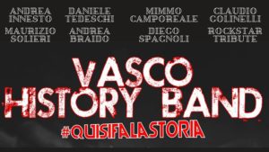 Vasco History Band live al Festival di Majano