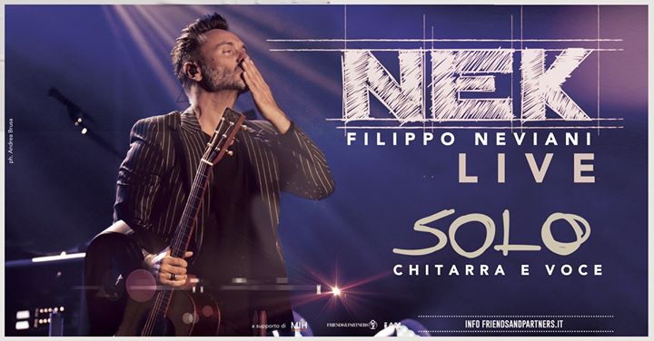 Nek live al Festival di Majano - EventiFVG.it