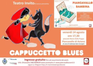 Cappuccetto Blues a Piancavallo Bambina Festival per Famiglie