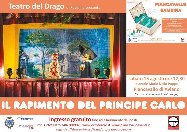 Il Rapimento del Principe Carlo - Burattini in Piancavallo - EventiFVG.it
