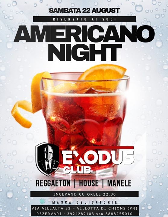 Americano Night - EventiFVG.it