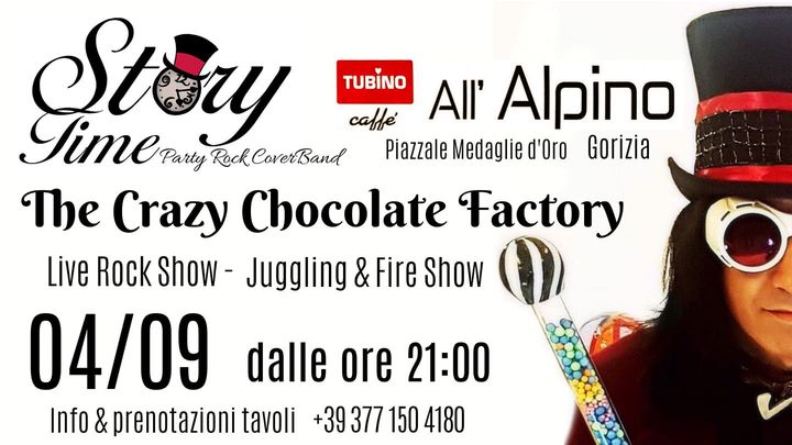 The Crazy Chocolate Factory - All'Alpino - EventiFVG.it