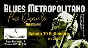Blues Metropolitano-Pino Daniele Tribute Band live Al Viandante