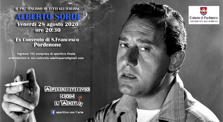Alberto Sordi - Aperitivo con l'Arte - EventiFVG.it