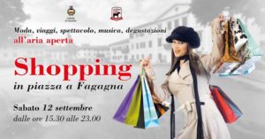 Shopping in piazza a Fagagna