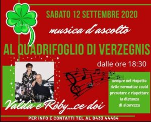 Serata di Musica live con Valda e Roby