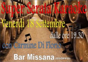 Super Serata Karaoke Settembre