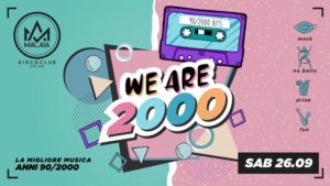 We Are 2000 – La Migliore Musica Anni ’90/2000