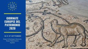 27 SETTEMBRE – Giornate Europee del Patrimonio 2020