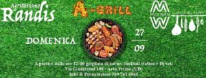 A-Grill – Agriturismo Randis – 27.09.20