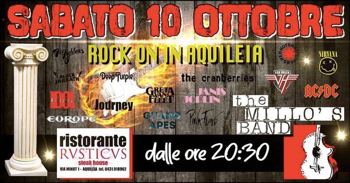 The Millo’s Band ad Aquileia - EventiFVG.it