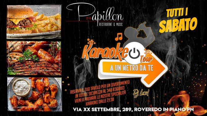 KaraokeOnTour - Papillon - EventiFVG.it