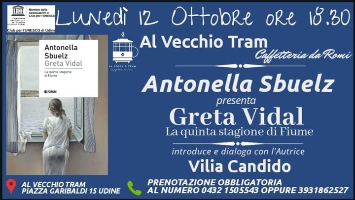 Antonella Sbuelz presenta Greta Vidal - Lettori - EventiFVG.it