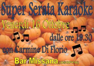 Super Serata Karaoke Ottobre