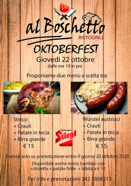 Oktoberfest al Boschetto - EventiFVG.it