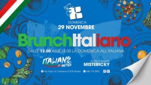BRUNCH ITALIANO / La Domenica Pomeriggio all’Italiana