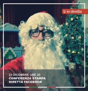 CONFERENZA STAMPA DI BABBO NATALE