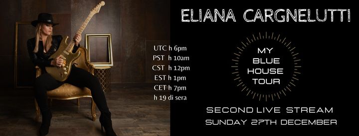 "My blue house tour" ELIANA's LIVE STREAM - EventiFVG.it