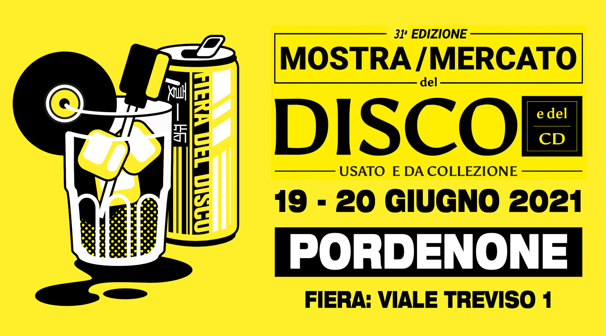 Mostra del Disco Pordenone 2021 - Trentunesima Edizione - Fiera del disco pn