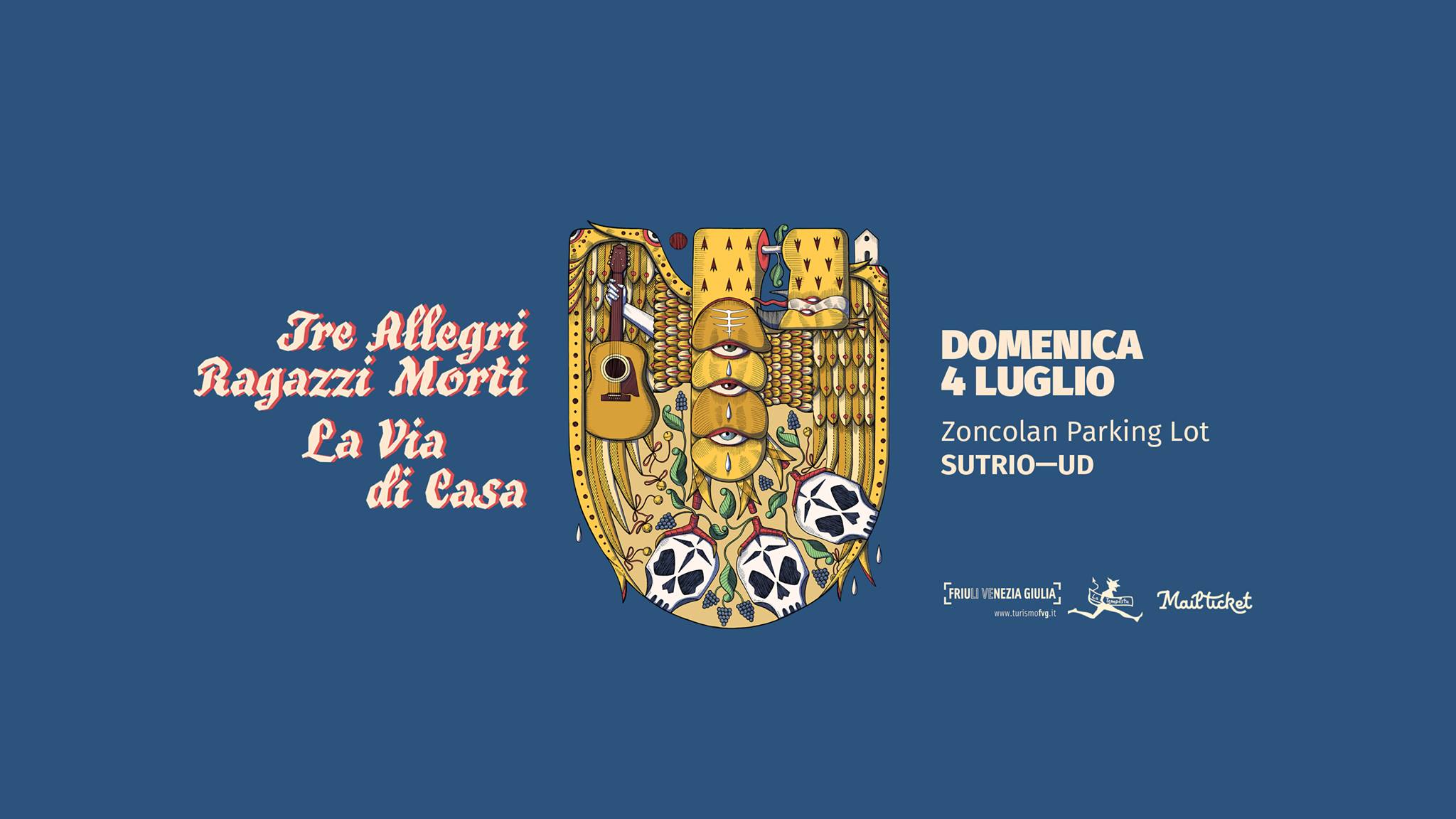 Tre allegri ragazzi morti in concerto a Sutrio - EventiFVG.it