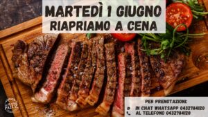 Cena nel Parco al Plan di Paluz – 1 Giugno 2021