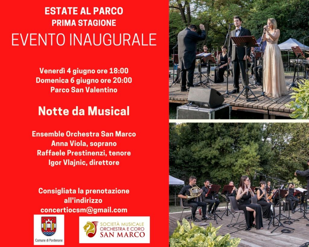 Estate al Parco - Notte da Musical - EventiFVG.it