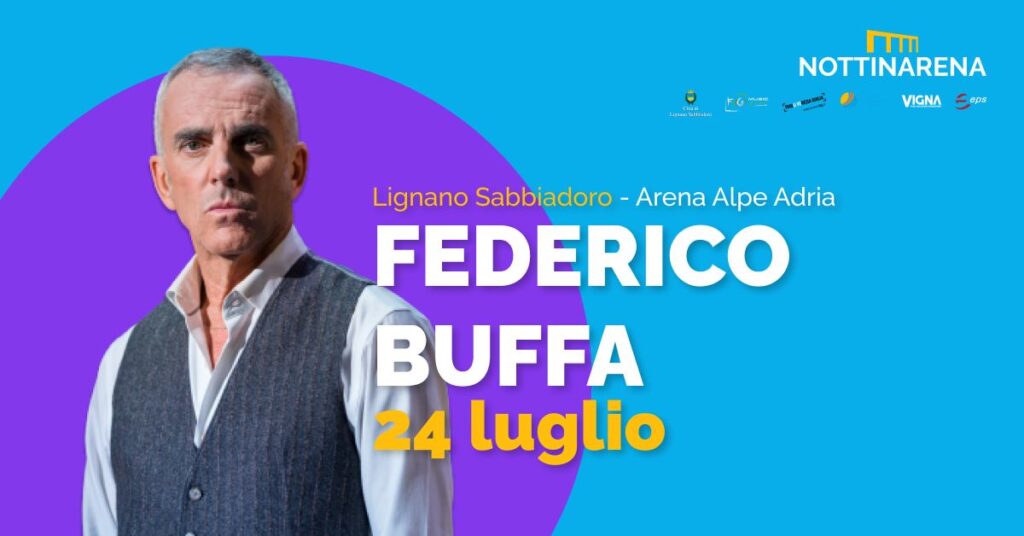 Federico Buffa in "Italia Mundial" | Lignano (UD), Nottinarena 2021 - EventiFVG.it