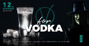 V for VODKA