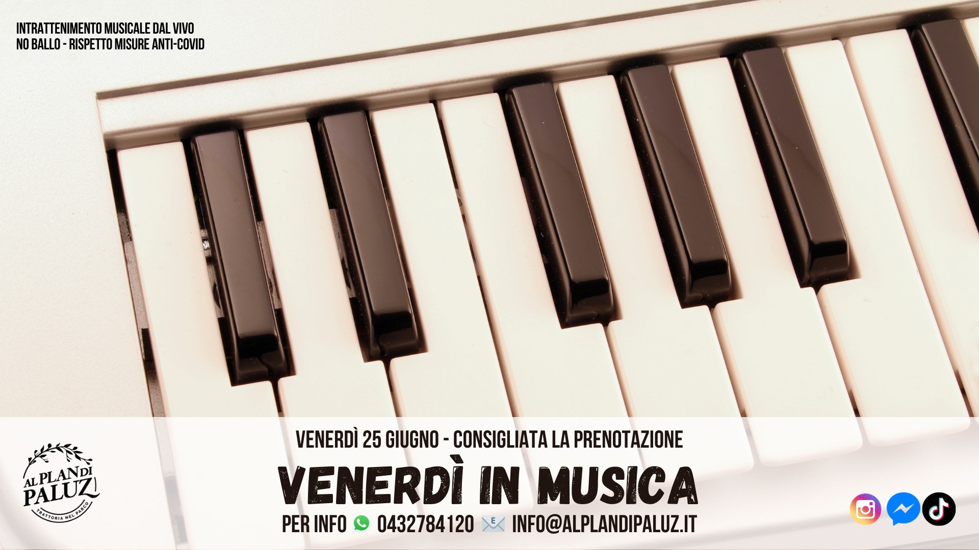 CENA nel PARCO con MUSICA LIVE - Plan di Paluz - CENA nel PARCO con MUSICA LIVE - Plan di Paluz - EventiFVG.it