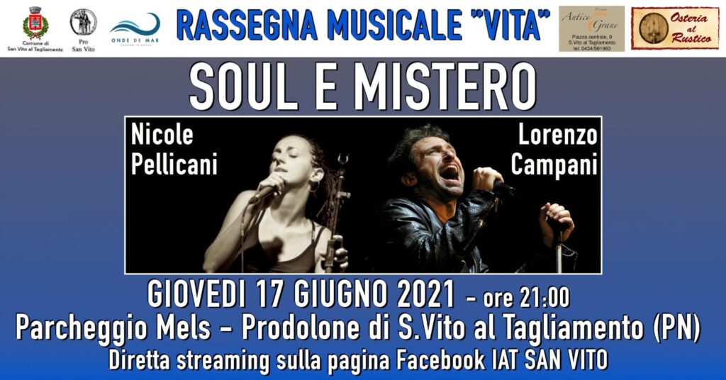SOUL E MISTERO | VITA - EventiFVG.it