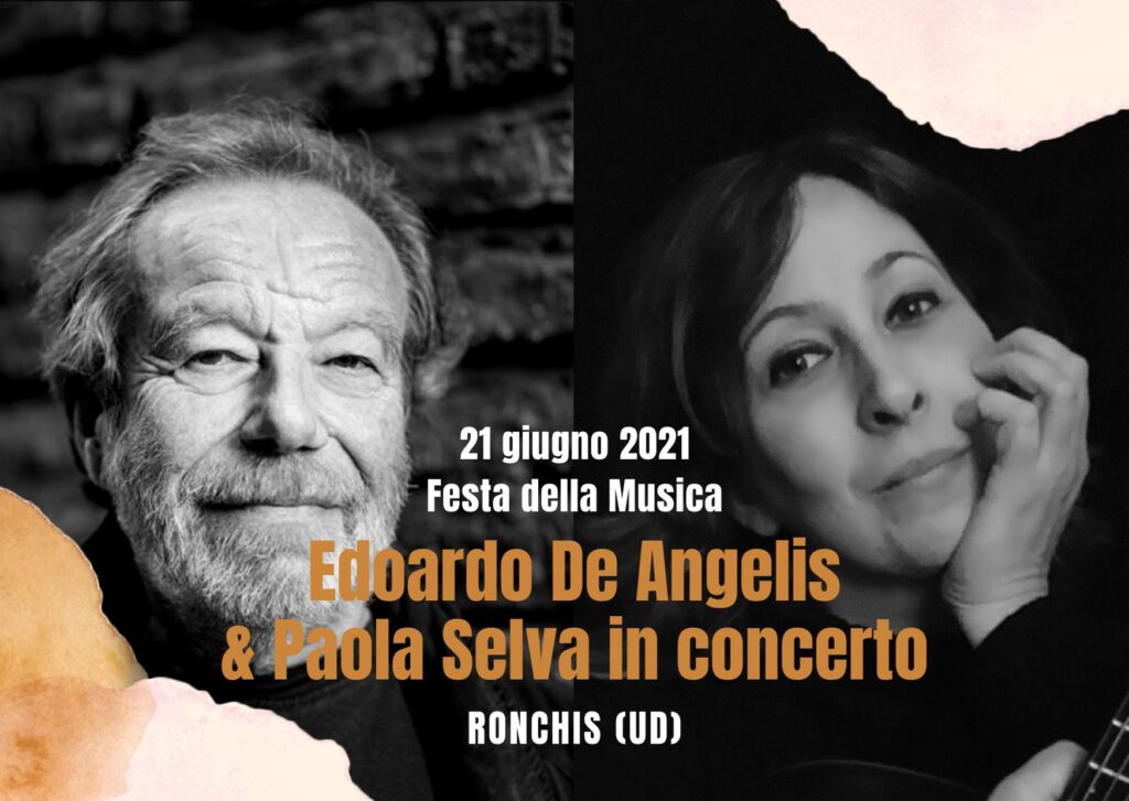 Festa della Musica a Ronchis (UD) - Edoardo De Angelis & Paola Selva in concerto - EventiFVG.it