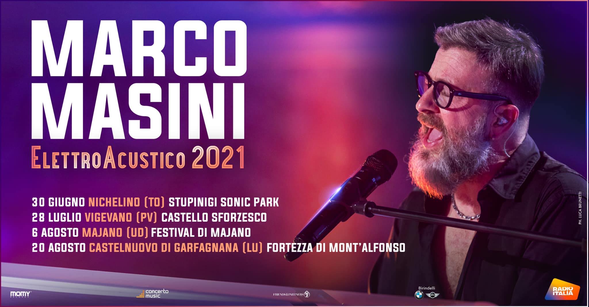 Marco Masini - ElettroAcustico 2021 / Majano (UD) - EventiFVG.it