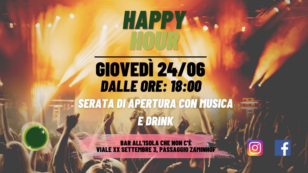 HAPPY HOUR GIOVEDÌ - EventiFVG.it