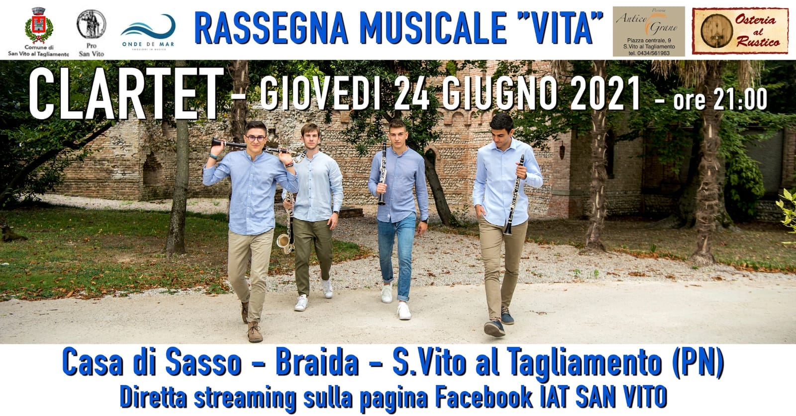 CLARTET | VITA - EventiFVG.it