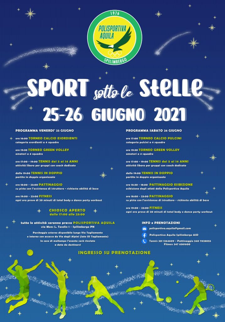 PATTINAGGIO SOTTO LE STELLE ! - PATTINAGGIO SOTTO LE STELLE ! - EventiFVG.it