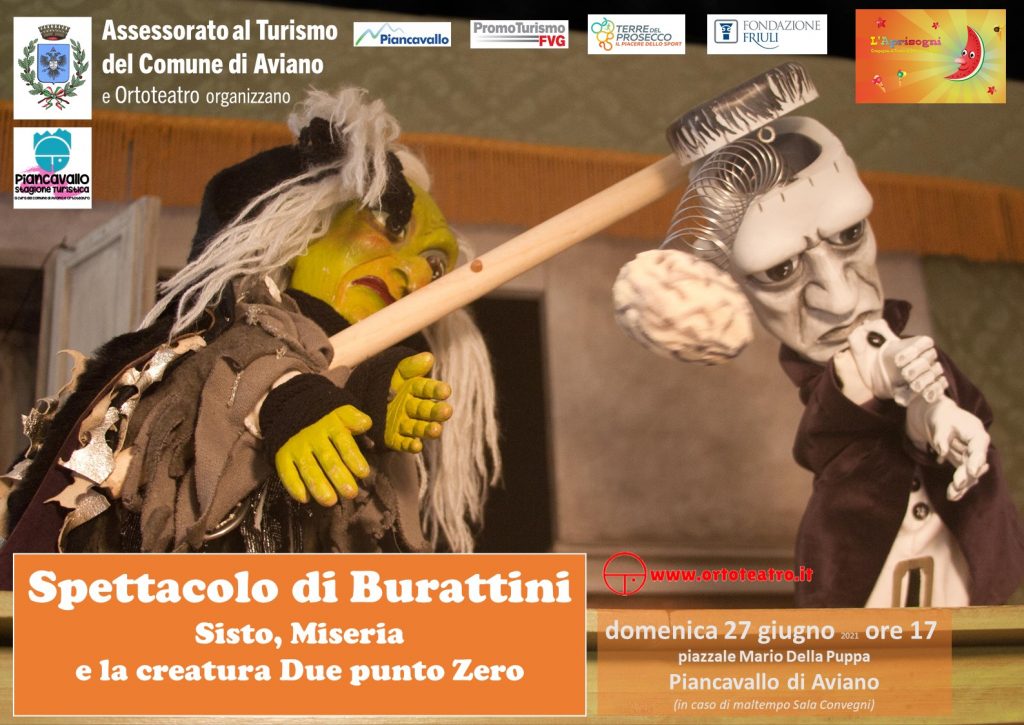 A Piancavallo Spettacolo di Burattini con L'Aprisogni - EventiFVG.it