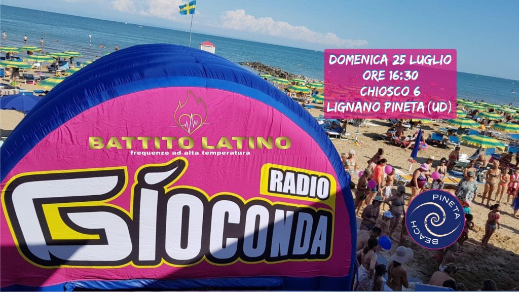 Battito Latino Live dal Chiosco 6 di Lignano Pineta (UD) - EventiFVG.it