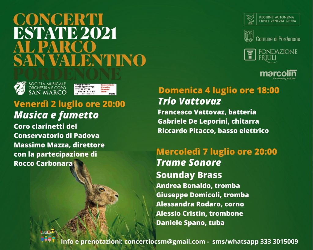 Estate al Parco 2021 - Estate al Parco 2021 - EventiFVG.it
