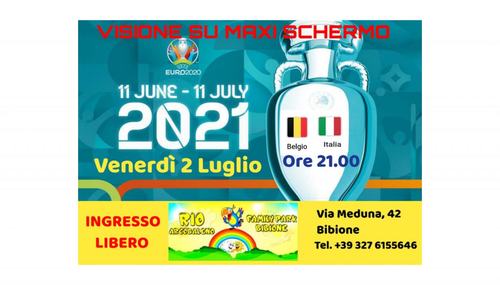 PARTITA ITALIA - BELGIO - EventiFVG.it