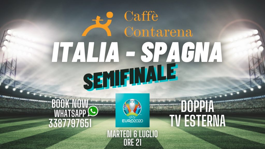 Italia - Spagna | Semifinale al Caffè Contarena - EventiFVG.it