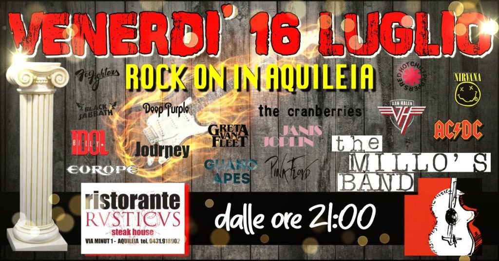 The Millo's Band ad Aquileia - EventiFVG.it