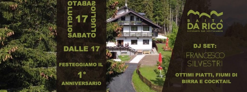 1° Anniversario Baita da Rico - EventiFVG.it