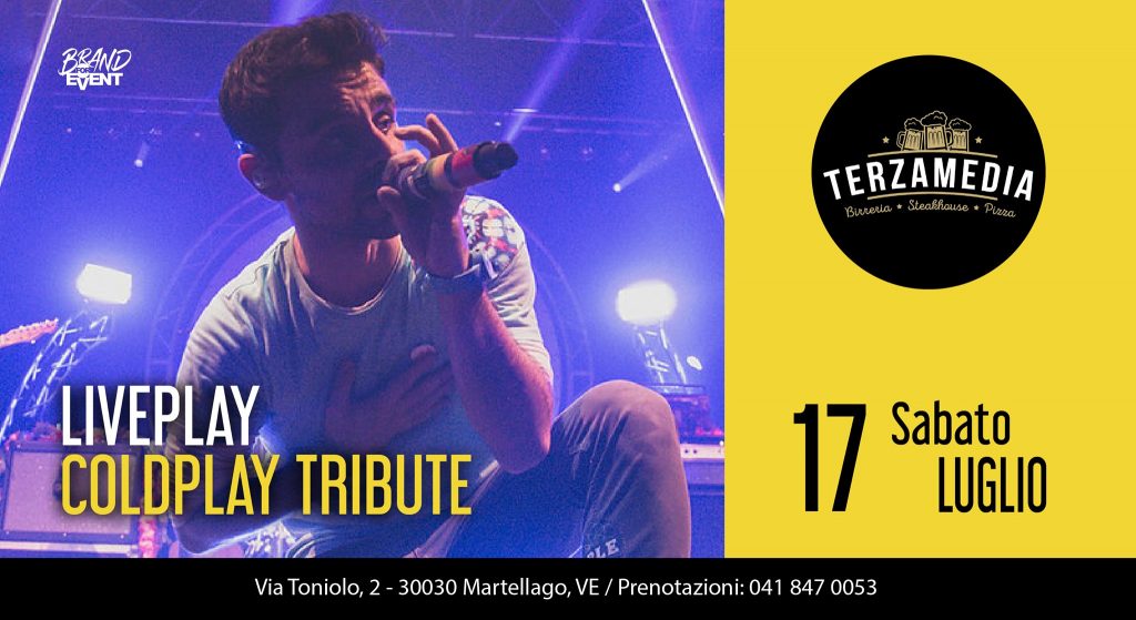 Liveplay, Coldplay Tribute al Terzamedia - EventiFVG.it