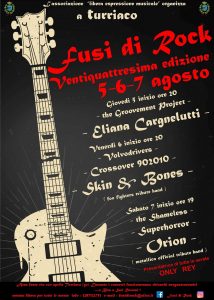Fusi di Rock 5-6-7 agosto ventiquattresima edizione